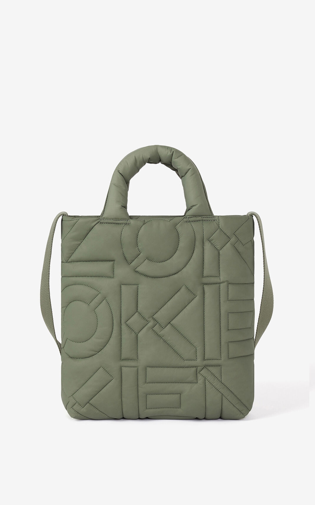 Kenzo Arctik Tote Bag Light Green For Womens 6849JZDRT